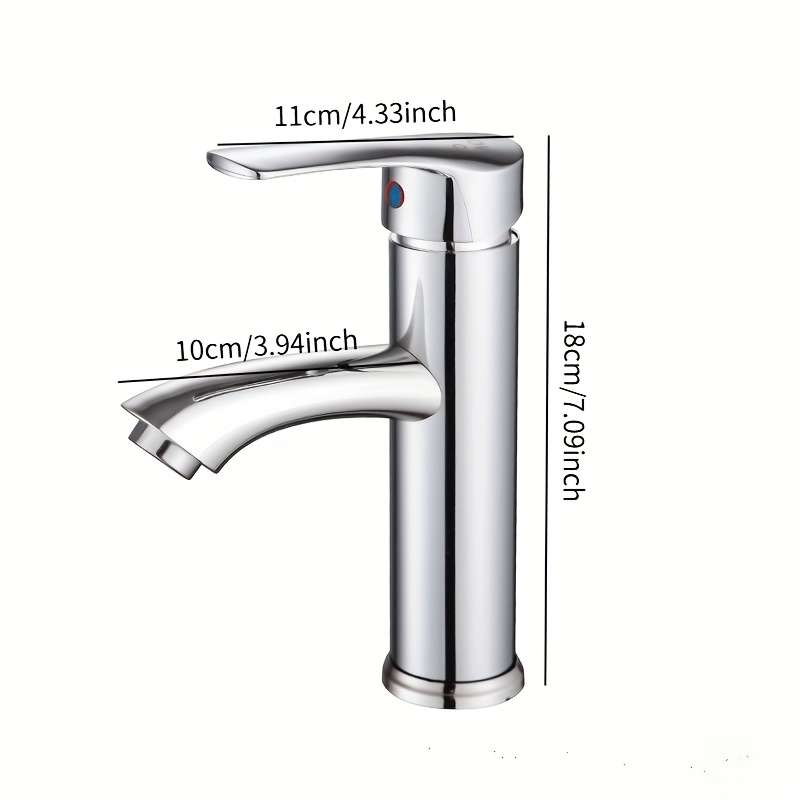 Faucet 7Pcs Set With 2 60Cm Pipes