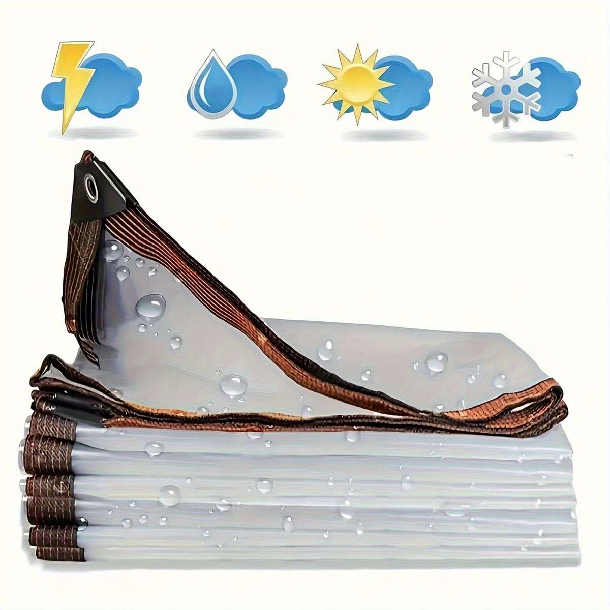 Transparent Rainproof Fabric Model 3Mx5M