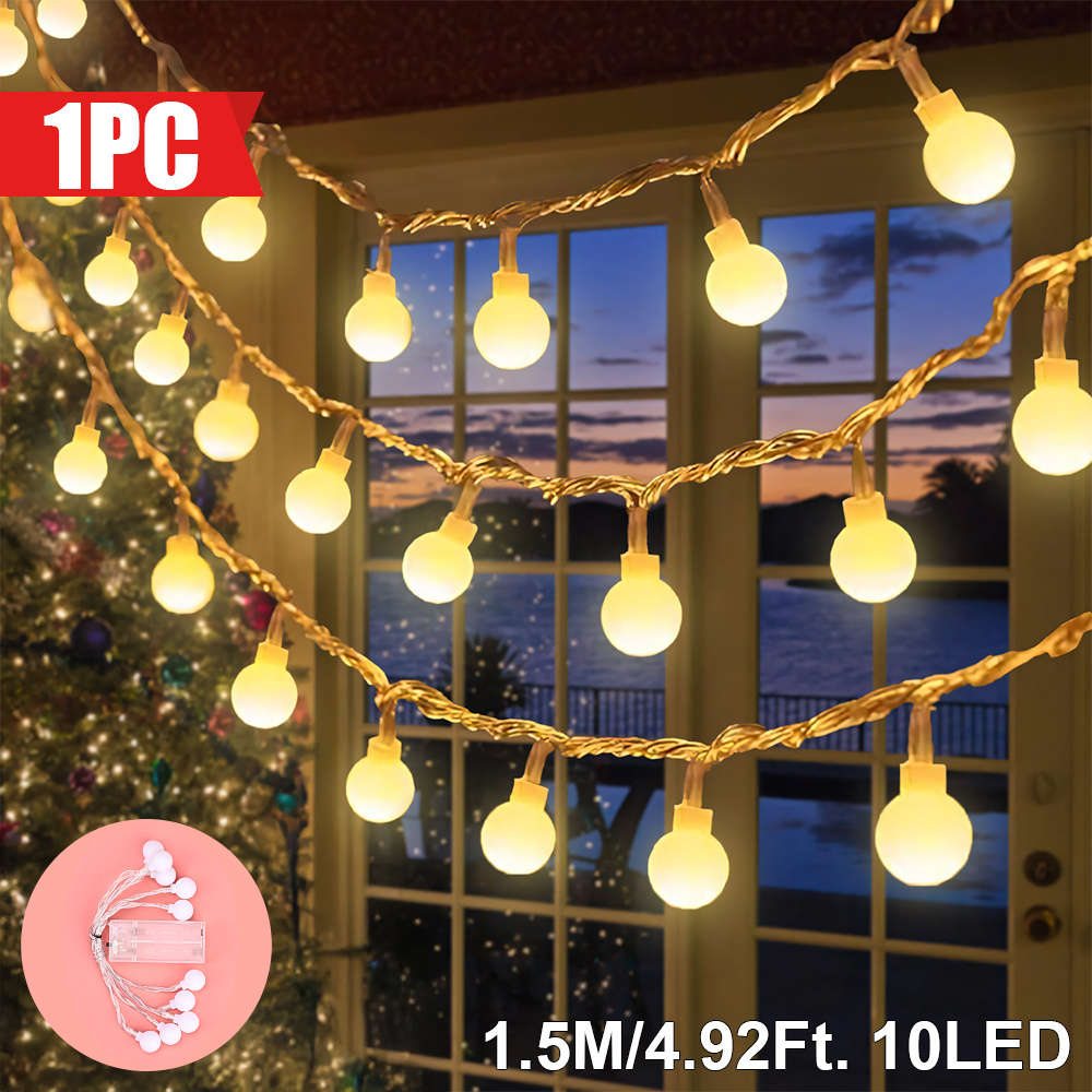 String Lights Color Warm White Size3M 9.84Ft. 20Leds