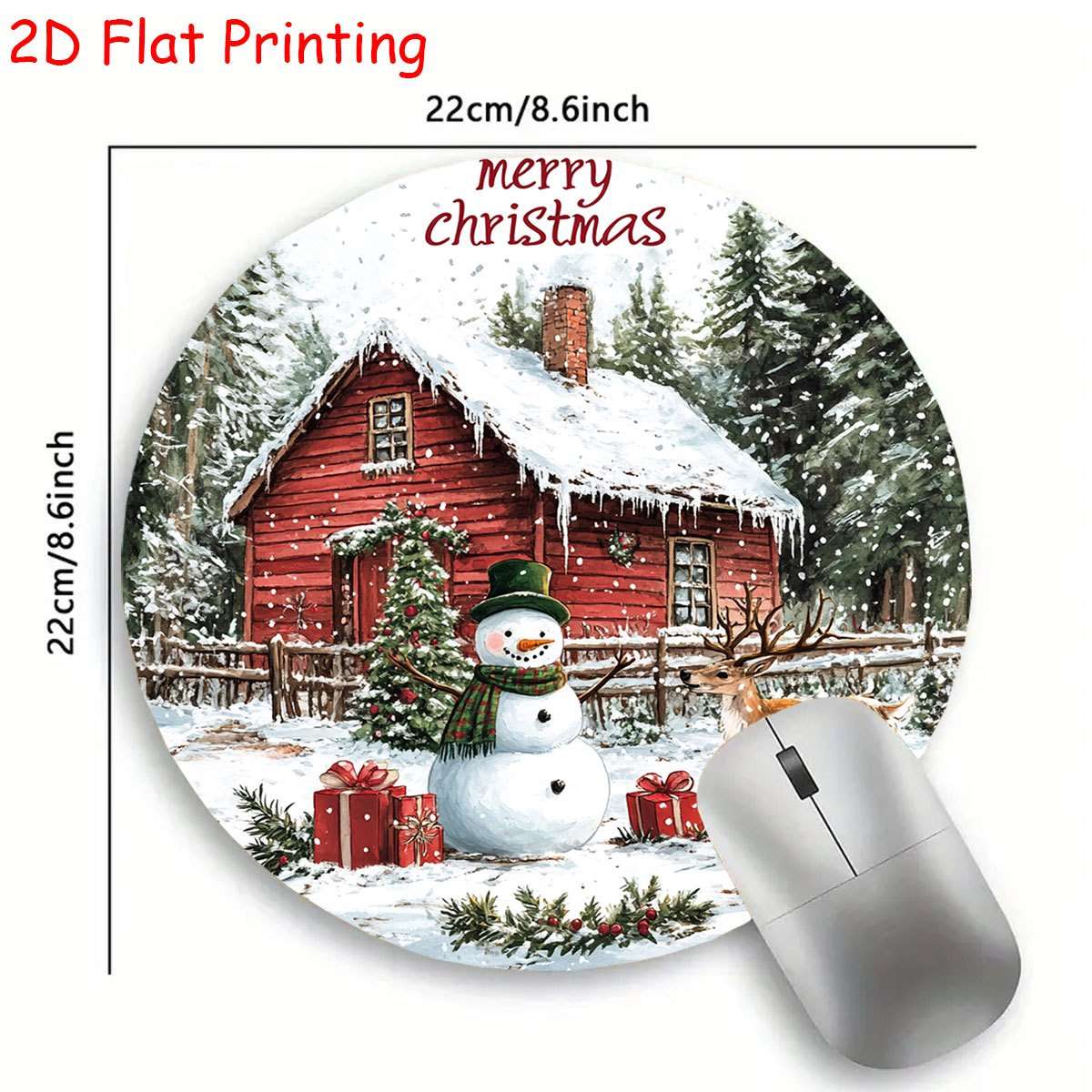 Mouse Pad Size 22Cm