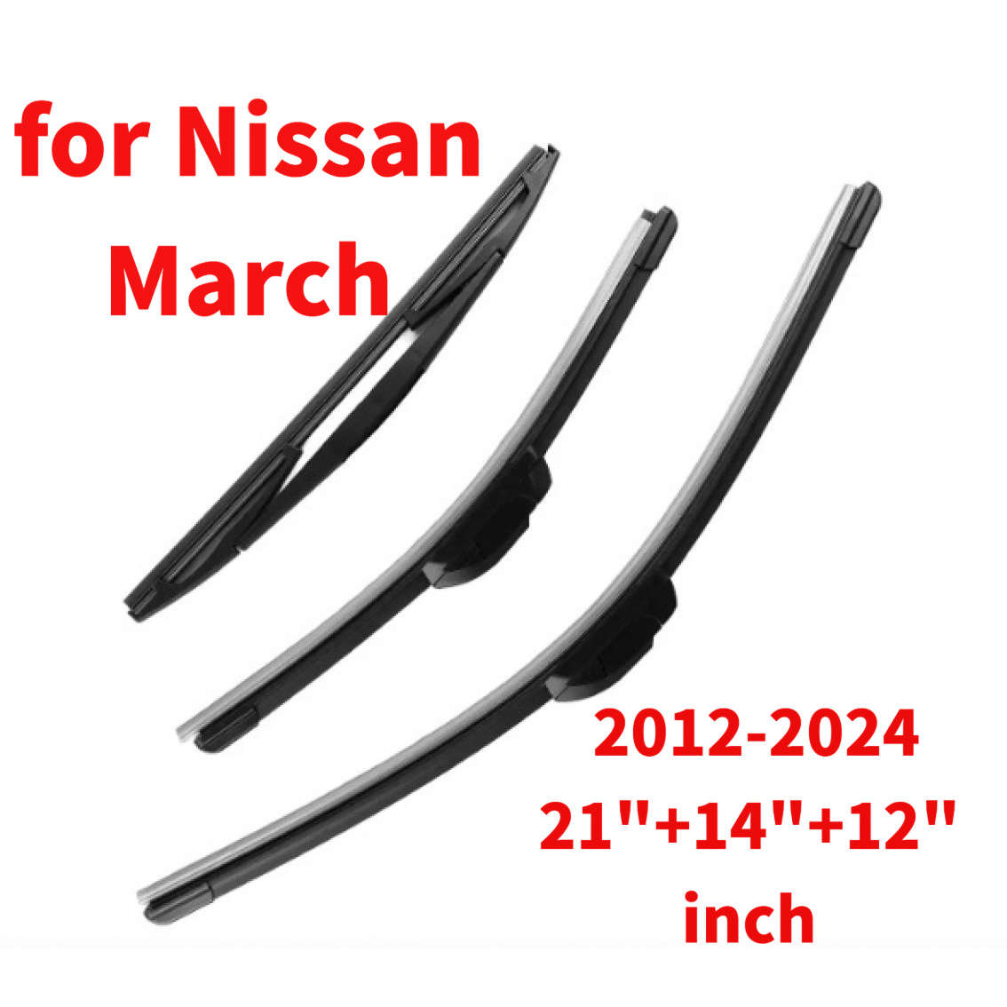 Windshield Wipers Quantity 3Pcs