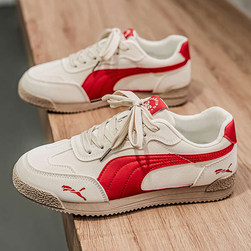 Sneakers Color Beige Red Sizeuk 7