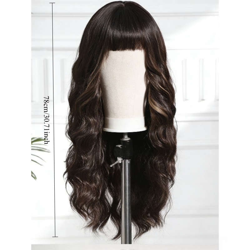 Women S Wigs Gradient Hair Length76.2Cm