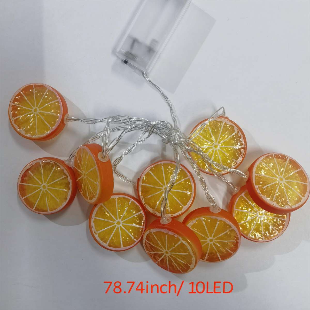 Christmas Lights Tangerine