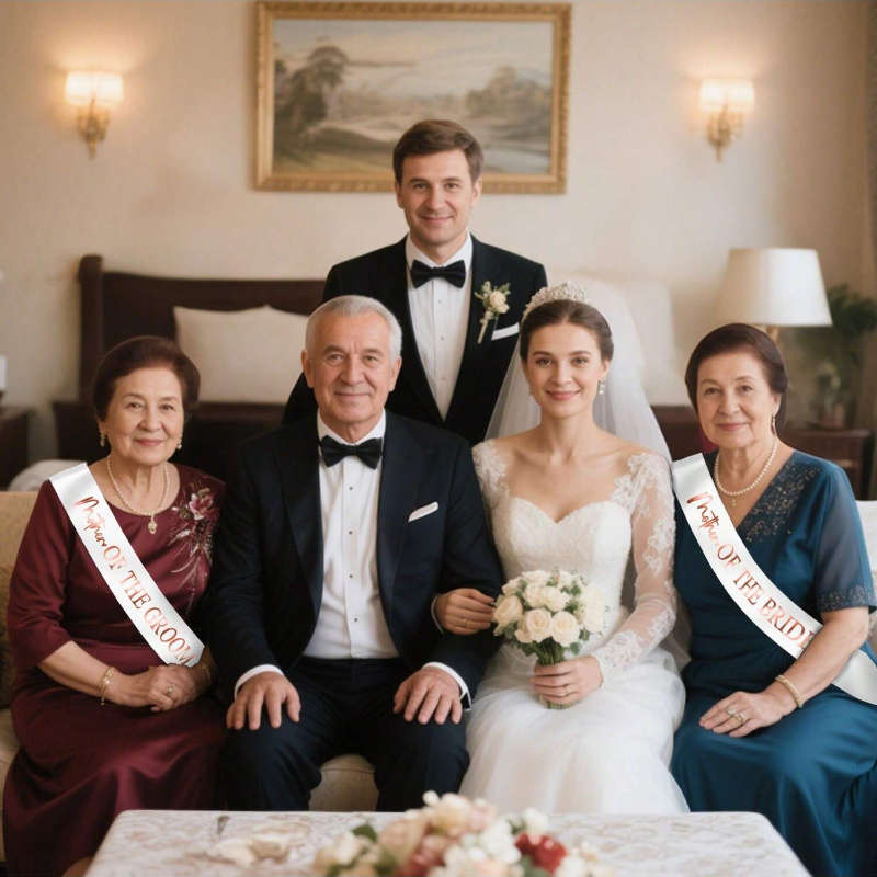 Wedding Supplies Color White 2Pcs