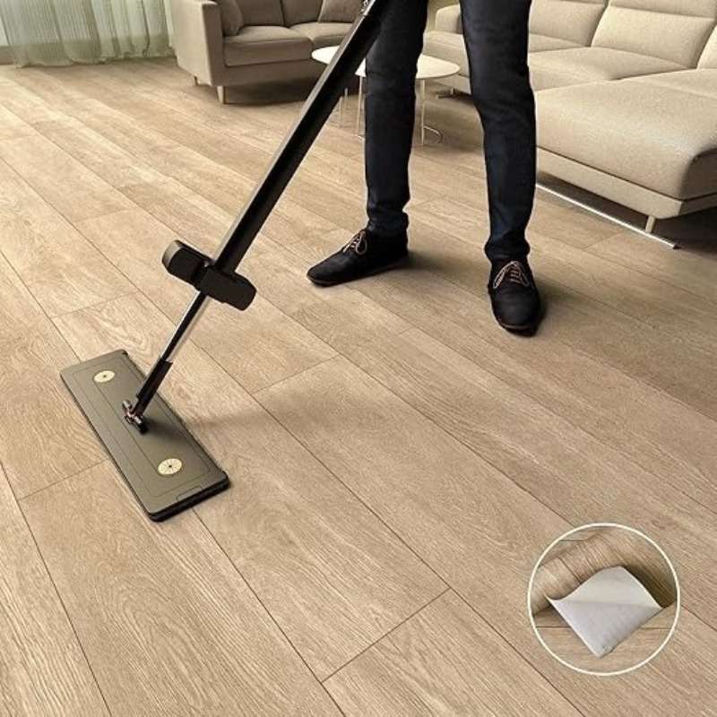 Self Adhesive Floor Stickers Maple Birch 30*500