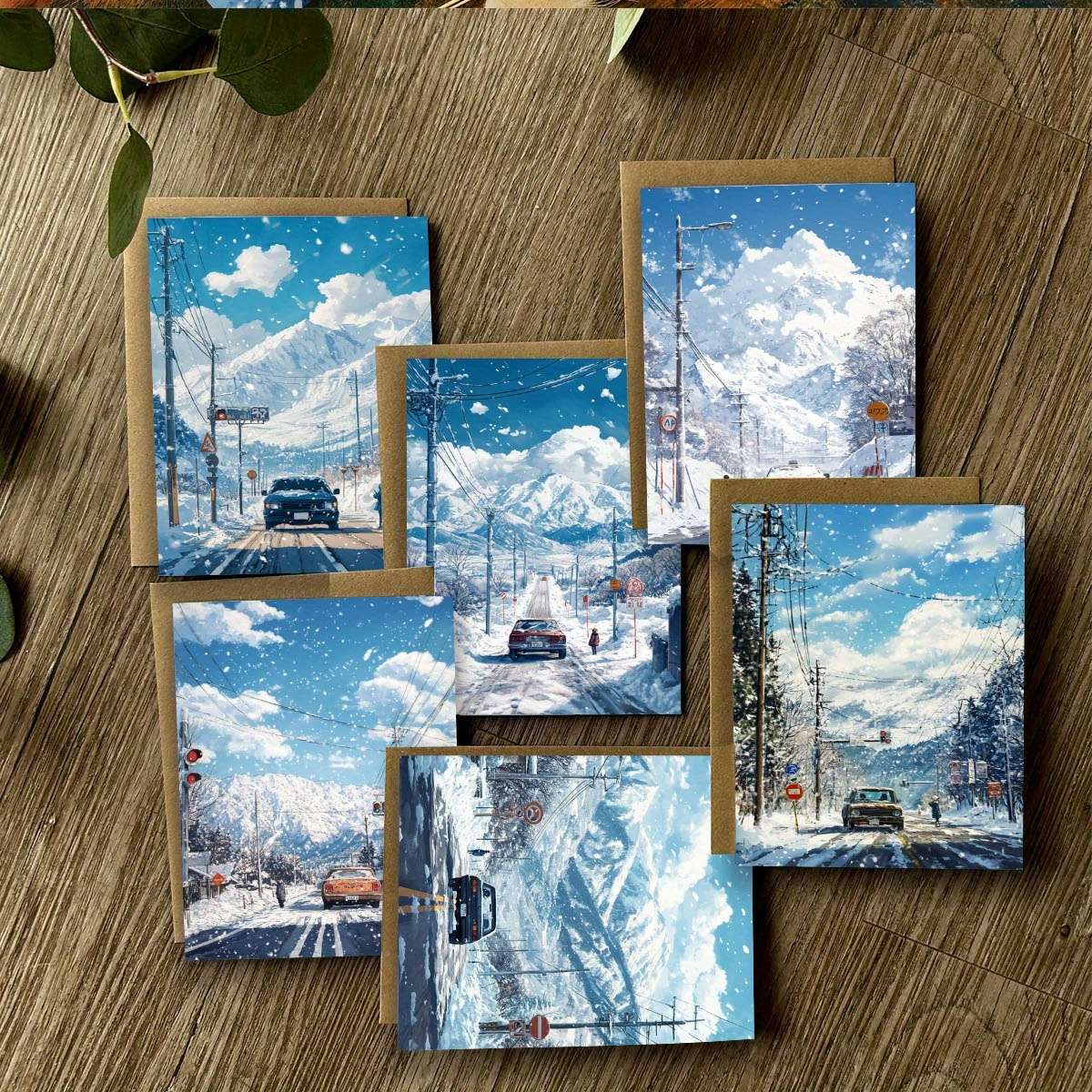 Greeting Cards Quantity 6Pcs