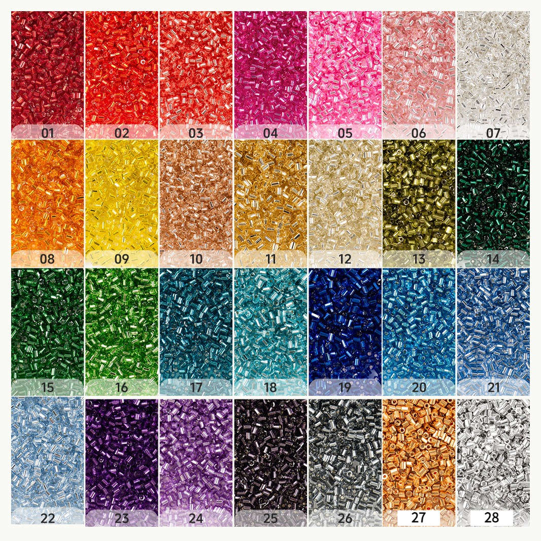 Perler Bead Set Deep Orange