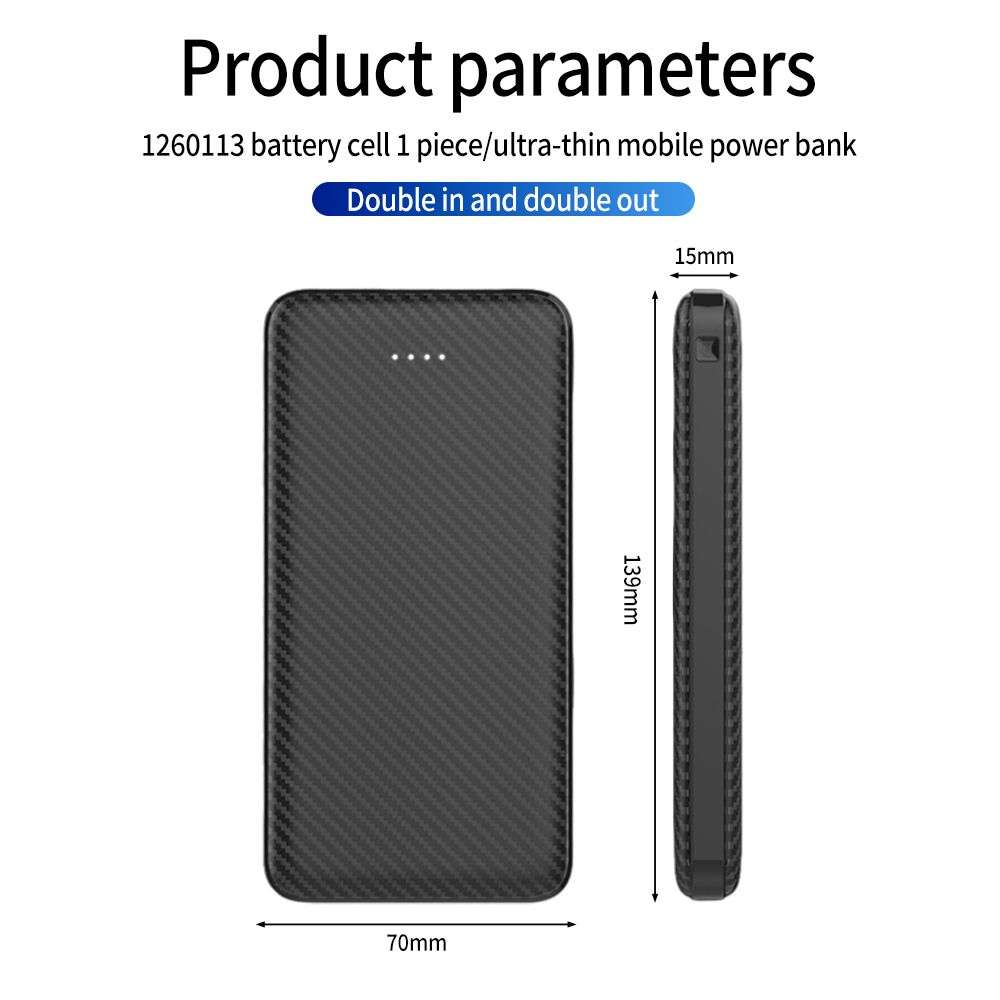 Power Bank Color Black