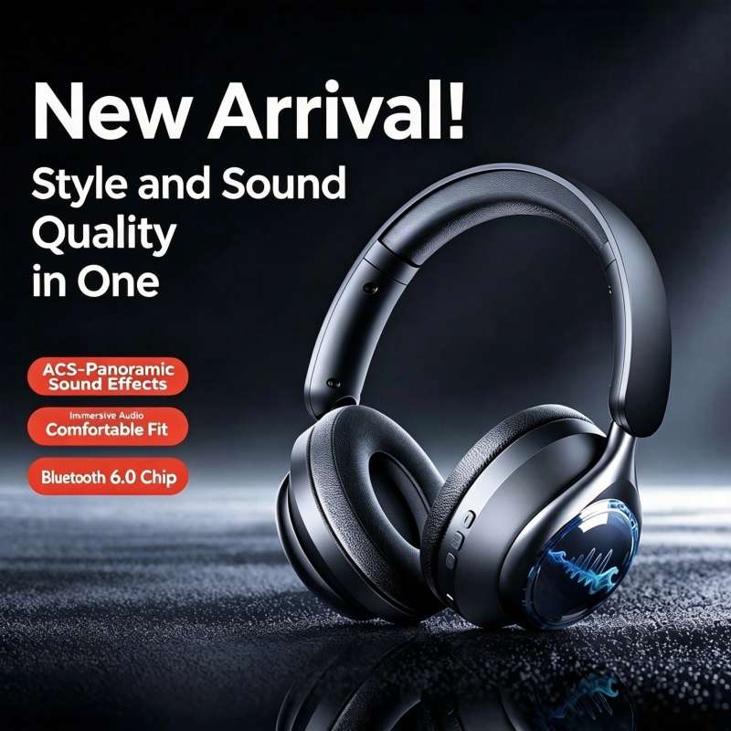 Headset Blue Includes 2 Pcs Earmuffs