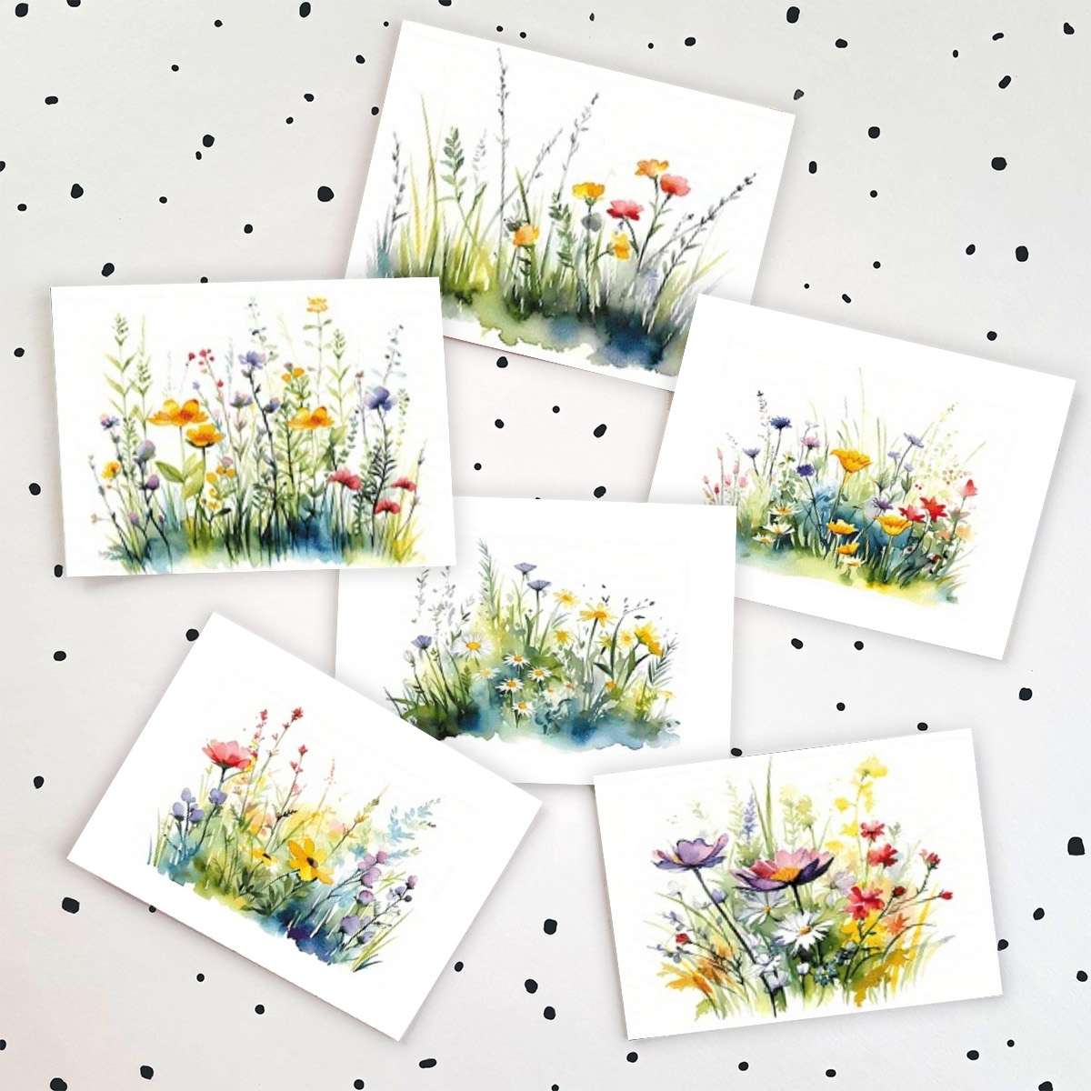 Greeting Cards Quantity 12Pcs