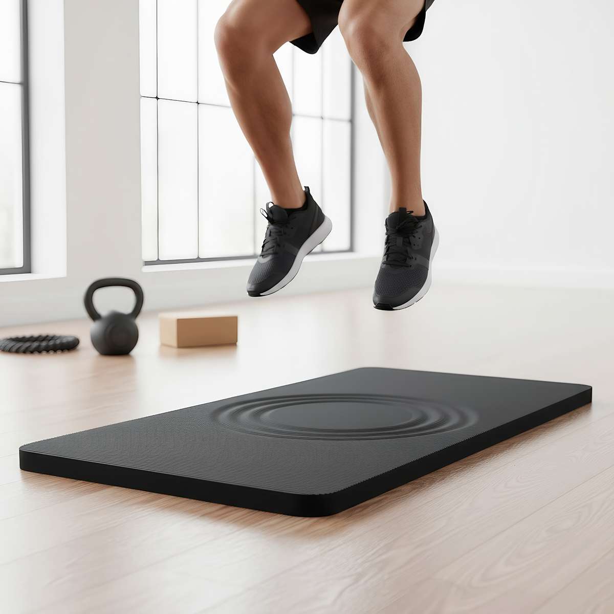 Yoga Mat 2Mblack