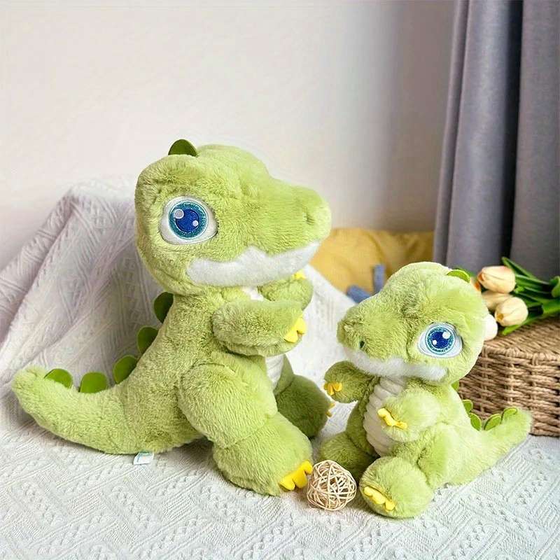 Plush Toyss color Green Dinosaur 1pc
