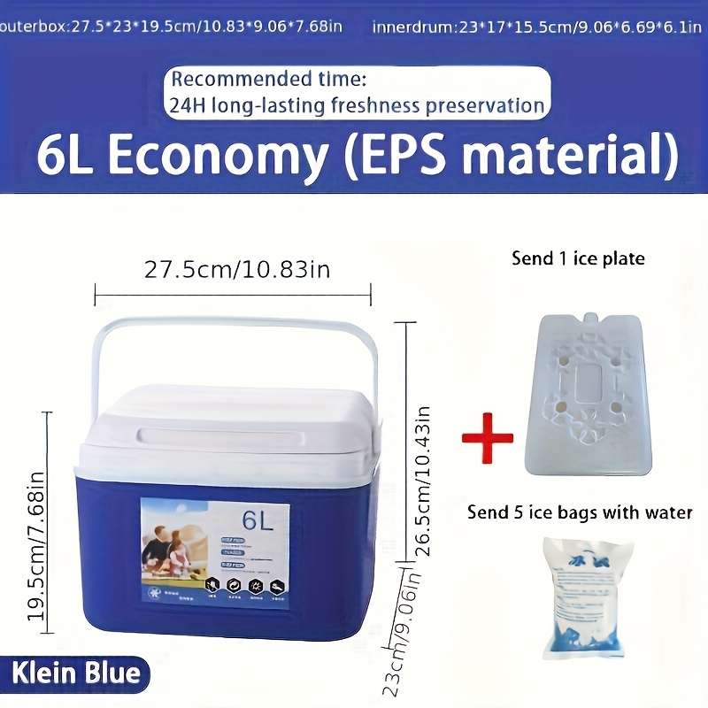 Ice Bucket Color Red Capacity6L