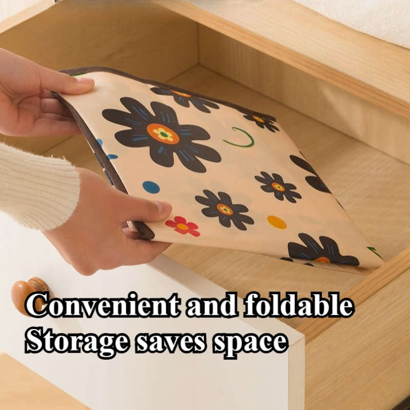 Storage Bag Style 2Pcs Flower