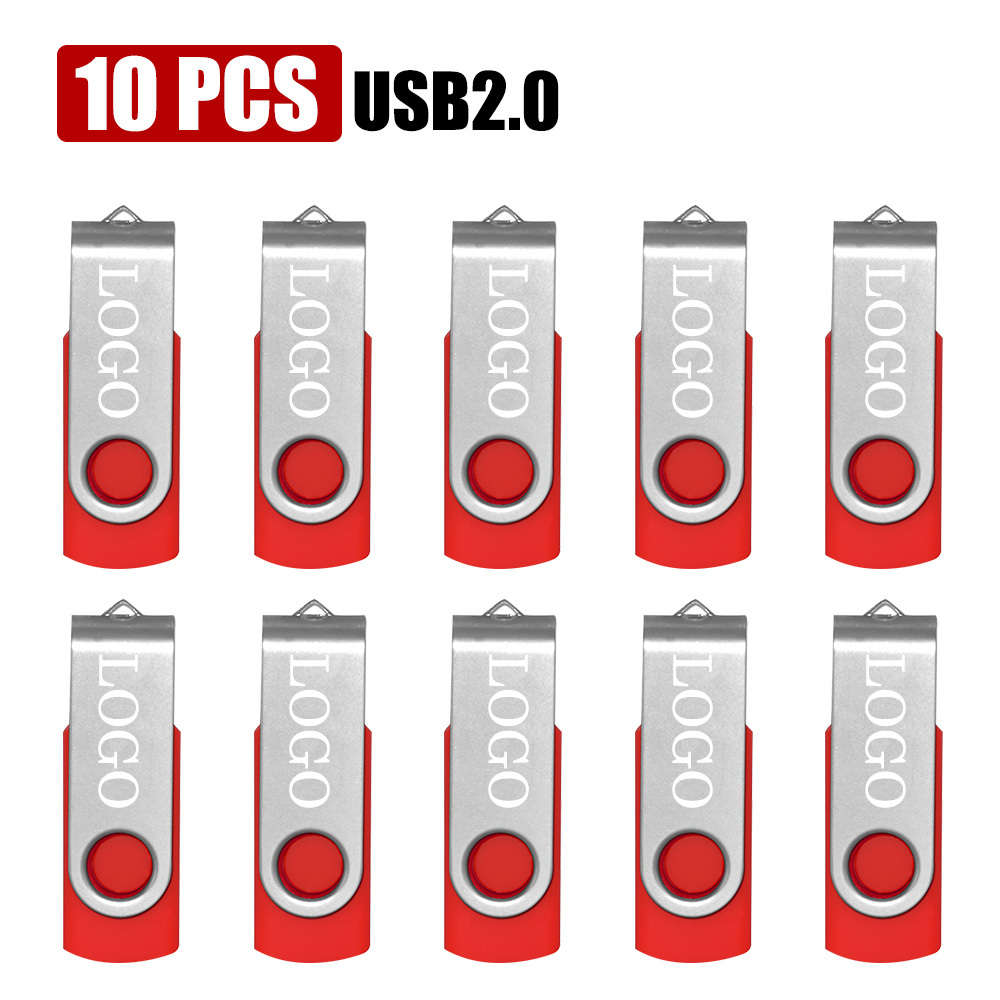 Usb Flash Drive Color Red Storage 2Gb