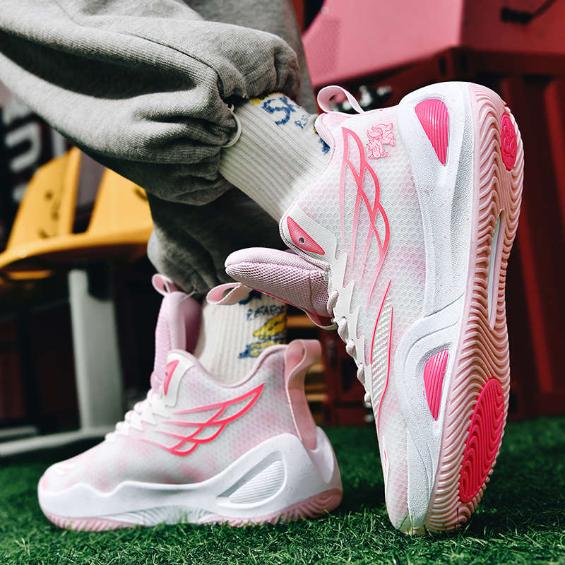 Sneakers White Pink Size Uk 7