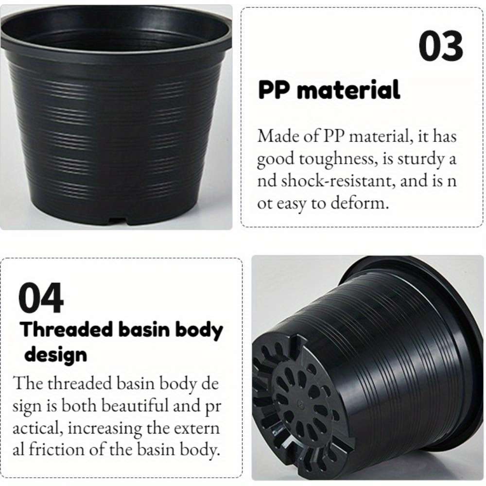 Flowerpot Quantity 6 Pcs