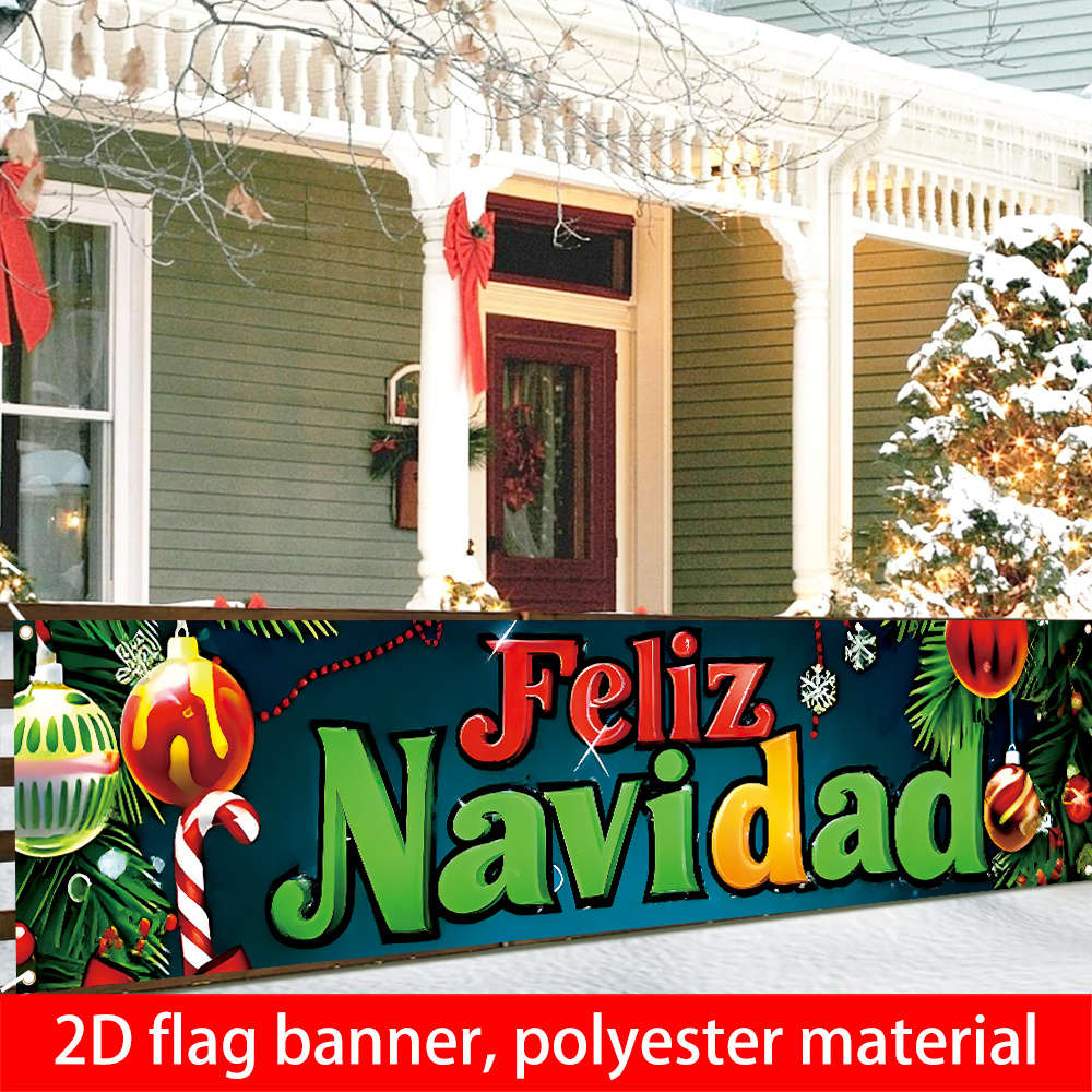 Christmas Decorations Material Polyester Size 180Cmx40Cm 70.8Inx15.7In