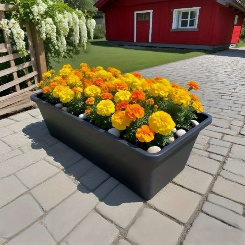Flowerpot Color Mixed Color  Base Tray Quantity6Pcs