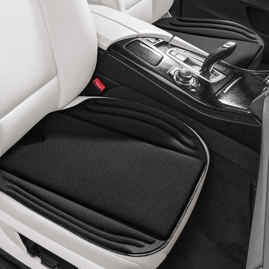 Car Seat Cushion 2Pcs Square Pad Red