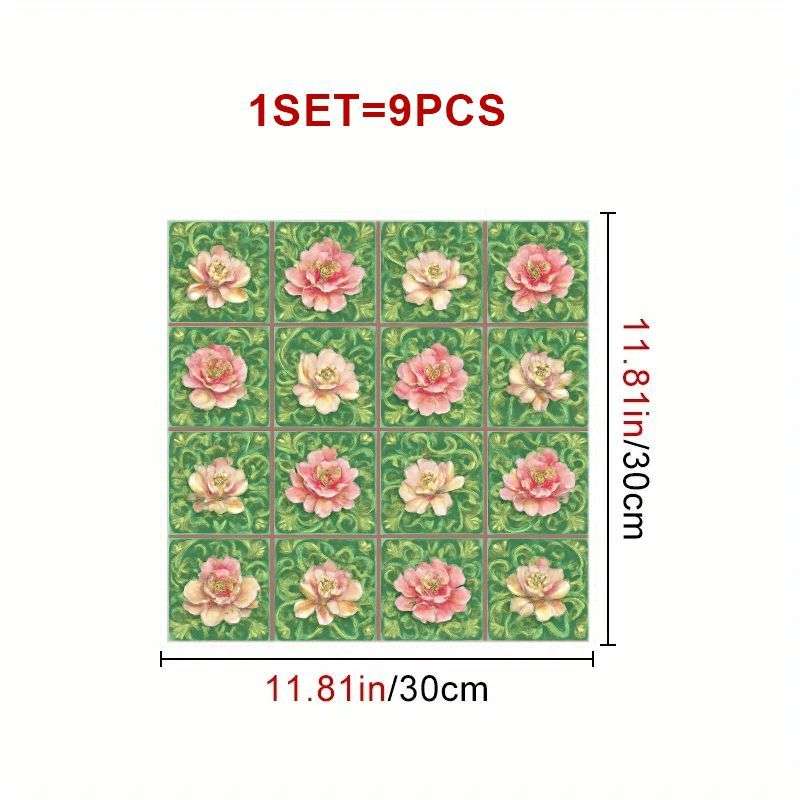 Floor Stickers Quantity 9Pcs