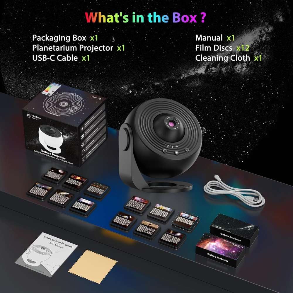 Projector Color White Black