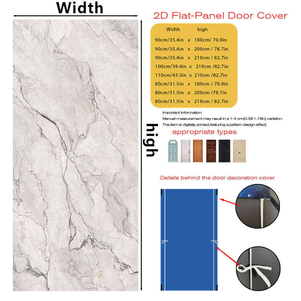 Door Curtain Size 90*200Cm