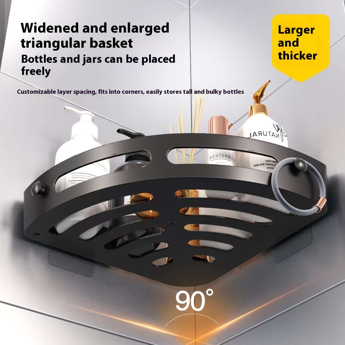 Bathroom Storage Rack Model Premium Luxury Design  2Pcs