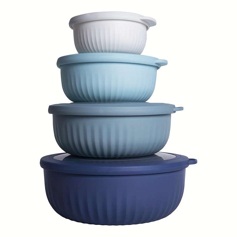 Bowl Color Blue Size4 Bowl4 Lid