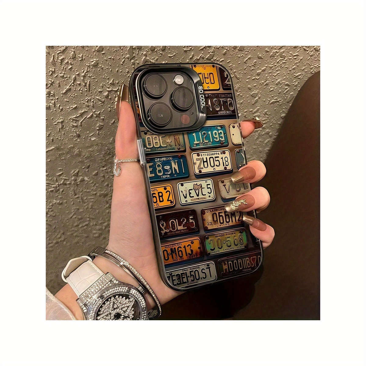 Black For iPhone Phone Case