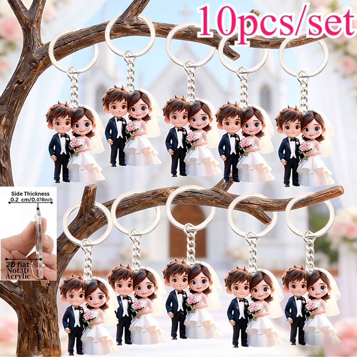 Wedding Supplies Quantity 10 Pcs