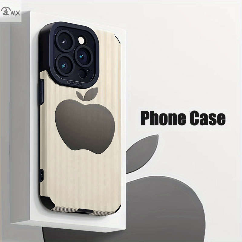 1Pc Mixed Color  For iPhone 7 Apple Logo Design Phone Case