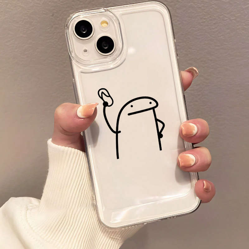 White For iPhone Phone Case