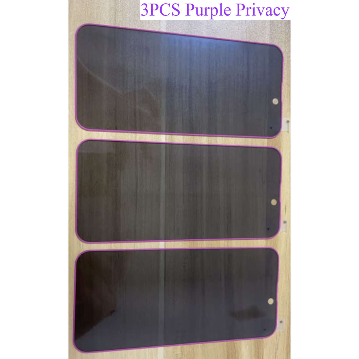 Screen Protector Color 3Pcs Orange Privacy Compatible Model Iphone 13