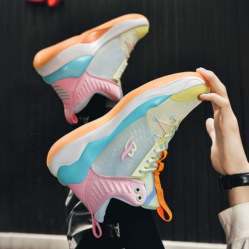 Sneakers Light Soft Yellow Size Uk 7