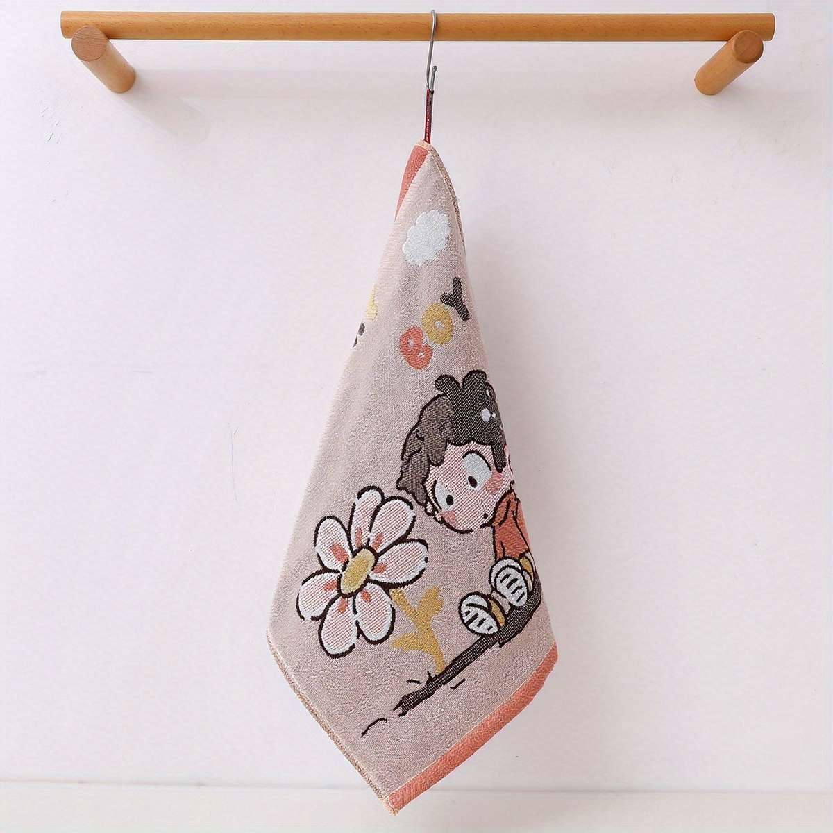 Towel Color 2Pcs Panda  Hedgehog