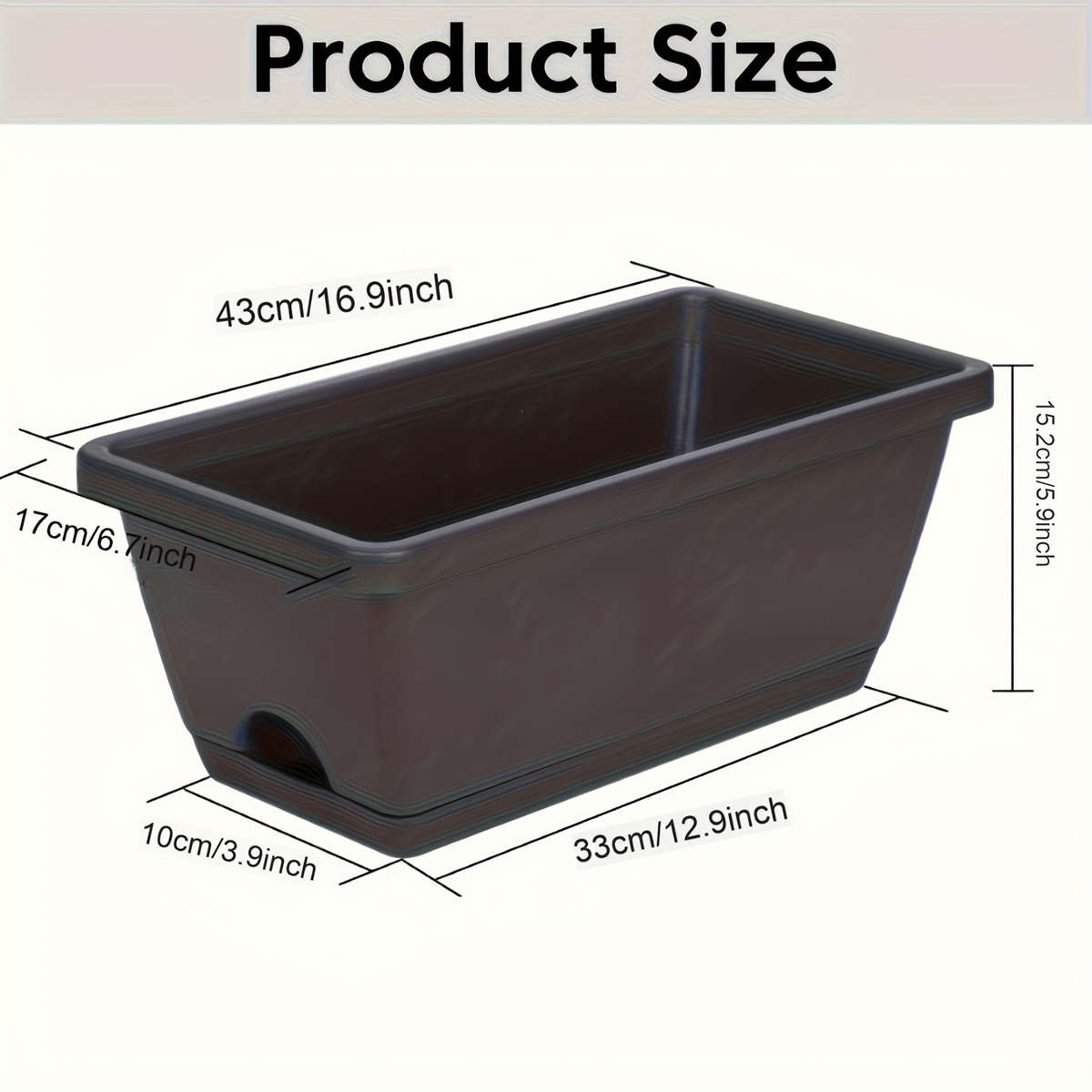 Flowerpot Quantity 5Pcs