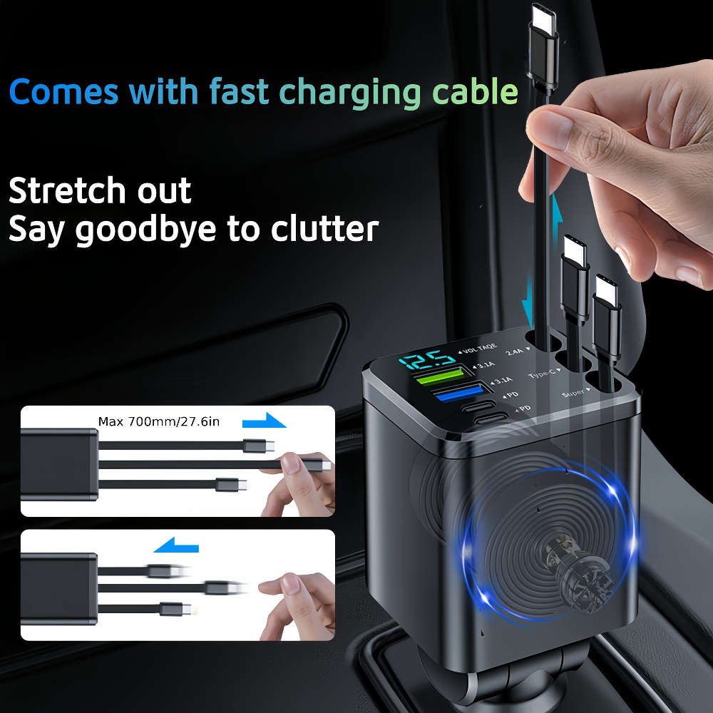 Charger Color Black 1Pc