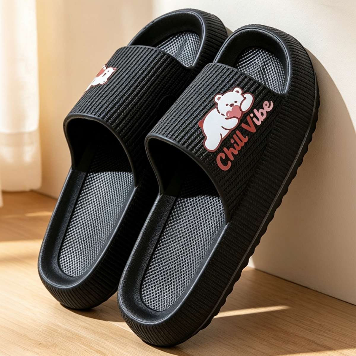 Sandals Color Black Size Uk 1.5 2