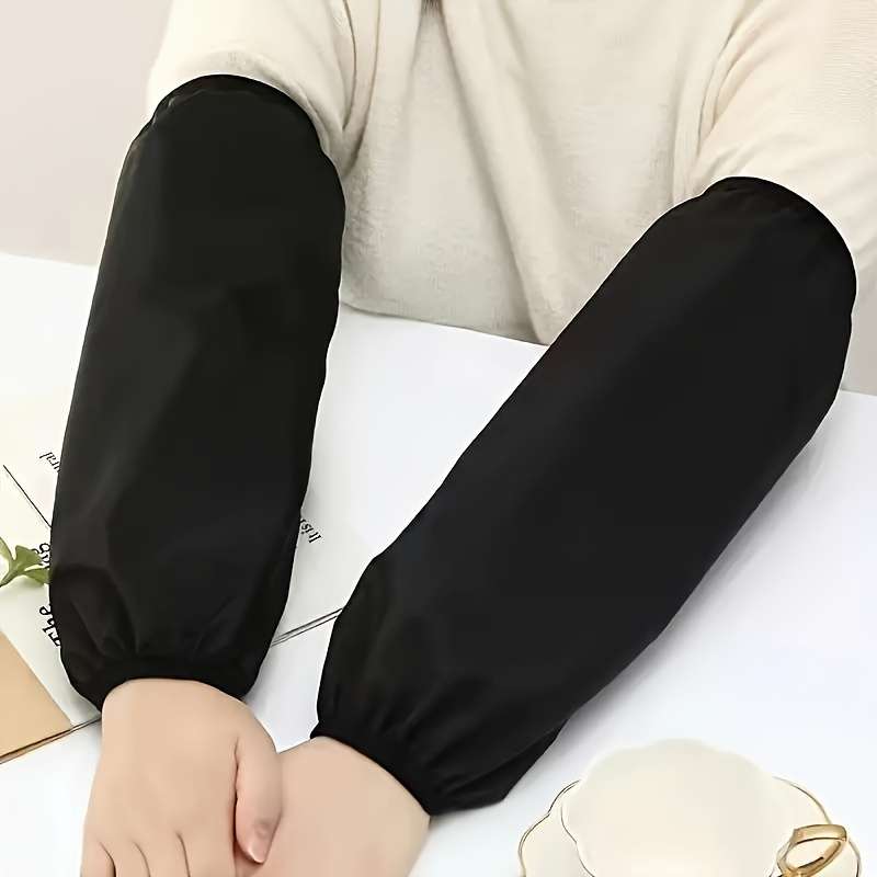 Sunscreen Sleeves Color 2 Pieces Black 38.0 Cm