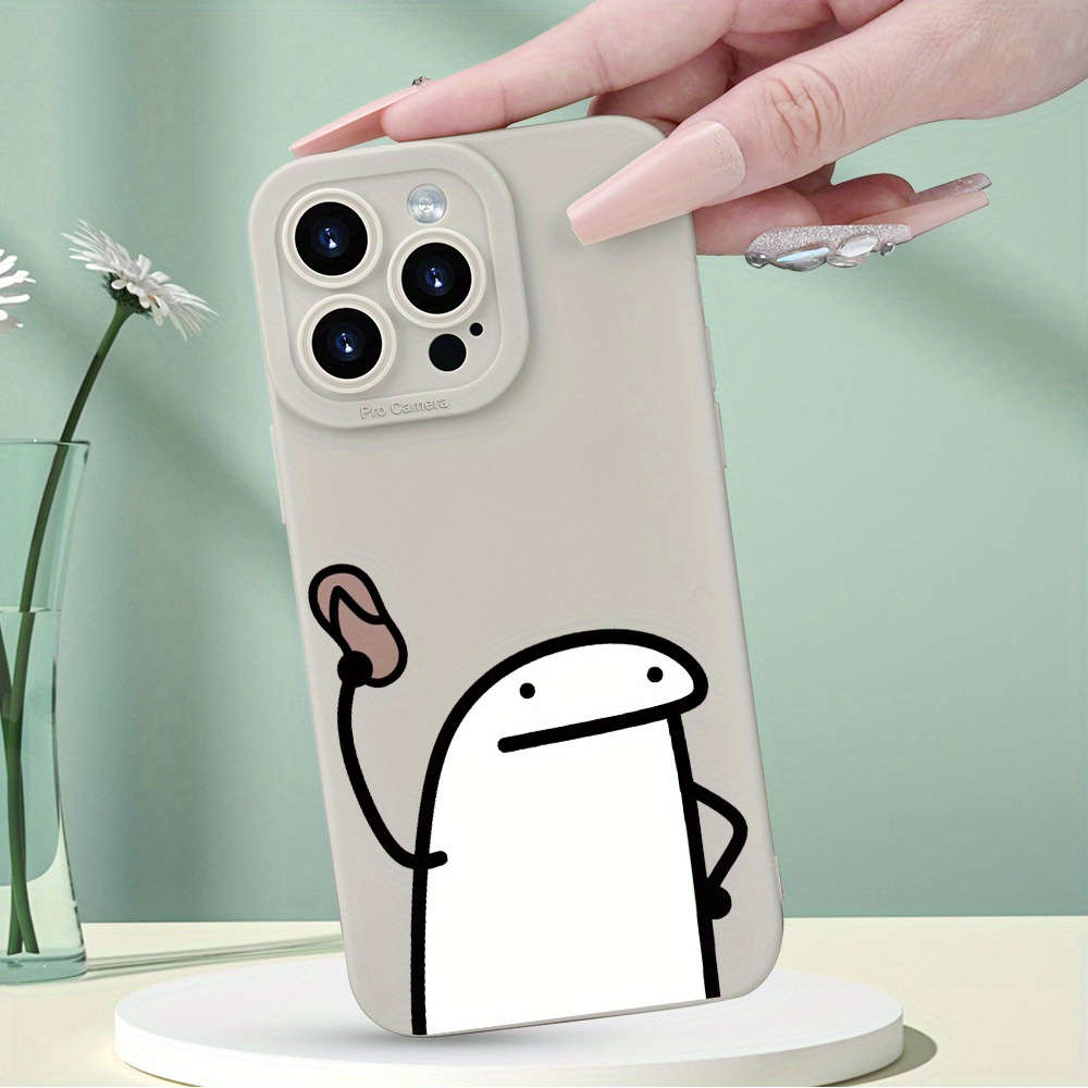 White For iPhone Phone Case
