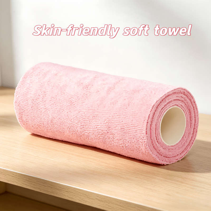 Rag Color Pink Color Quantity 1 Roll 52Pcs