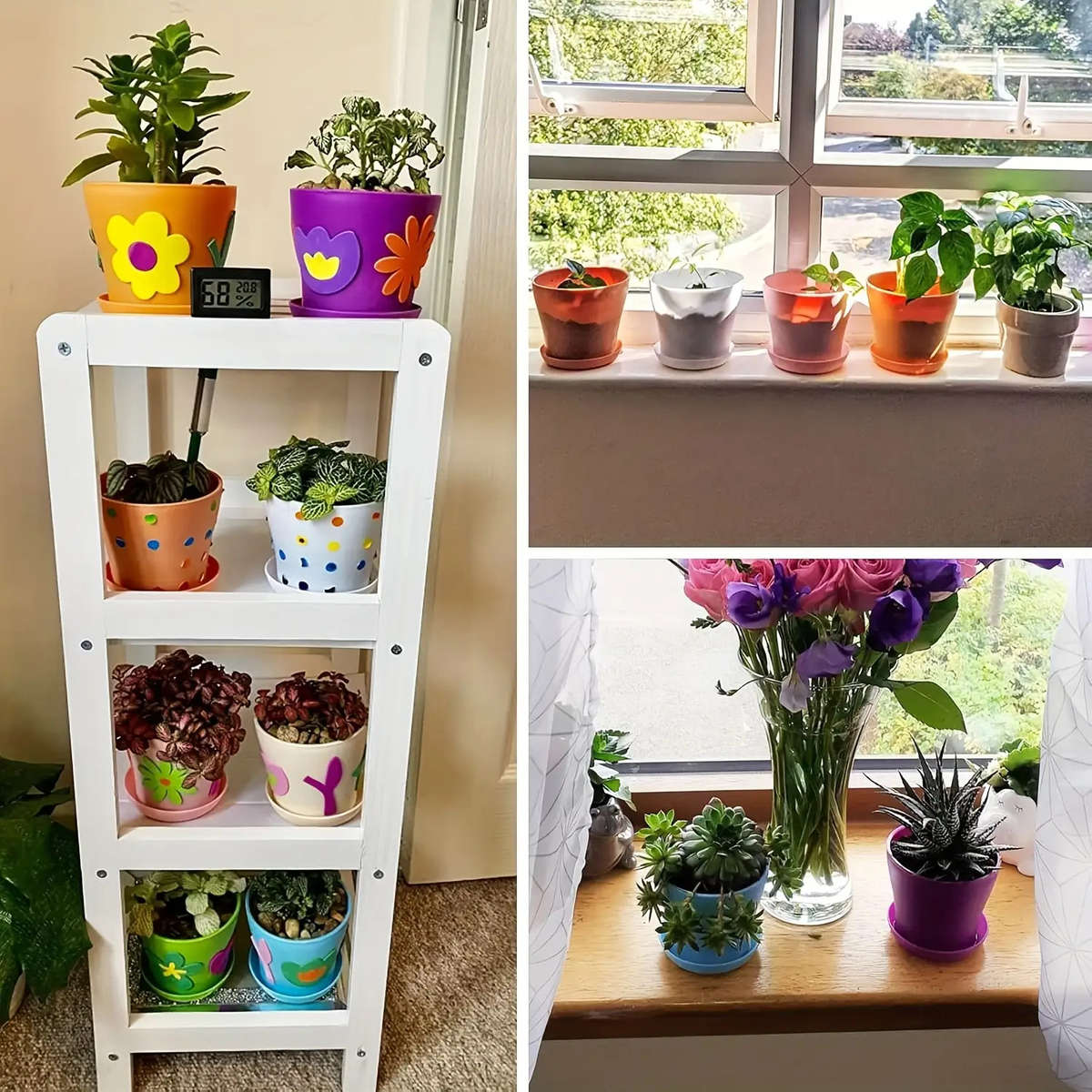 Flowerpotsize Plasticcolor 5 Colors