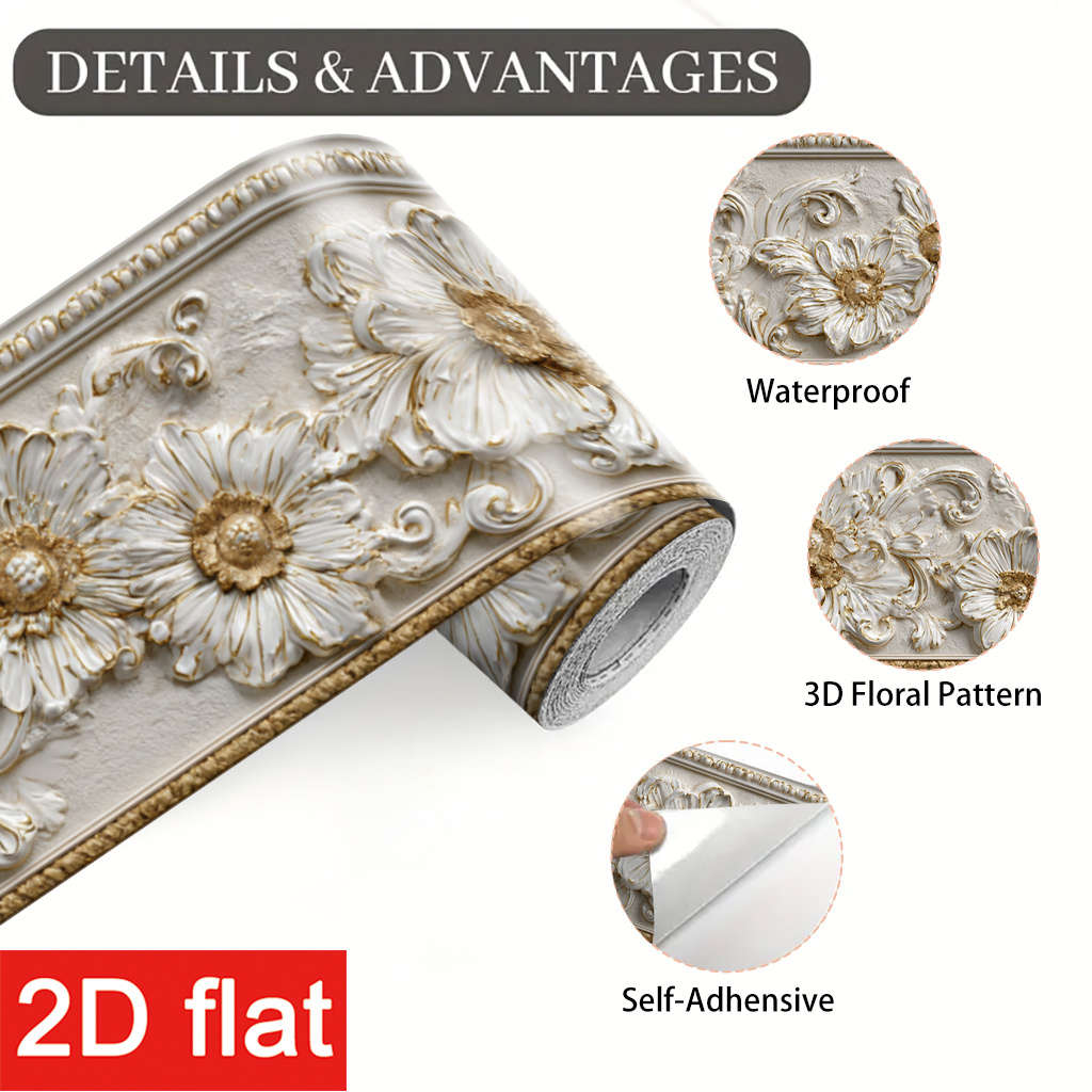 Skirting Board 197*4In500*10Cm