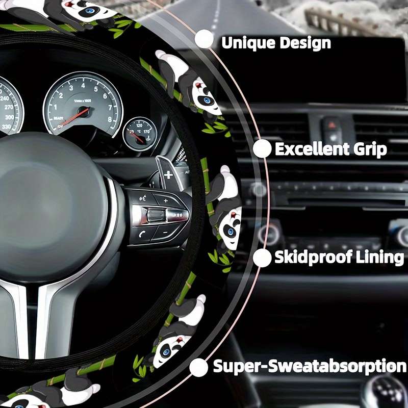 Car Steering Wheel Cover One Size
