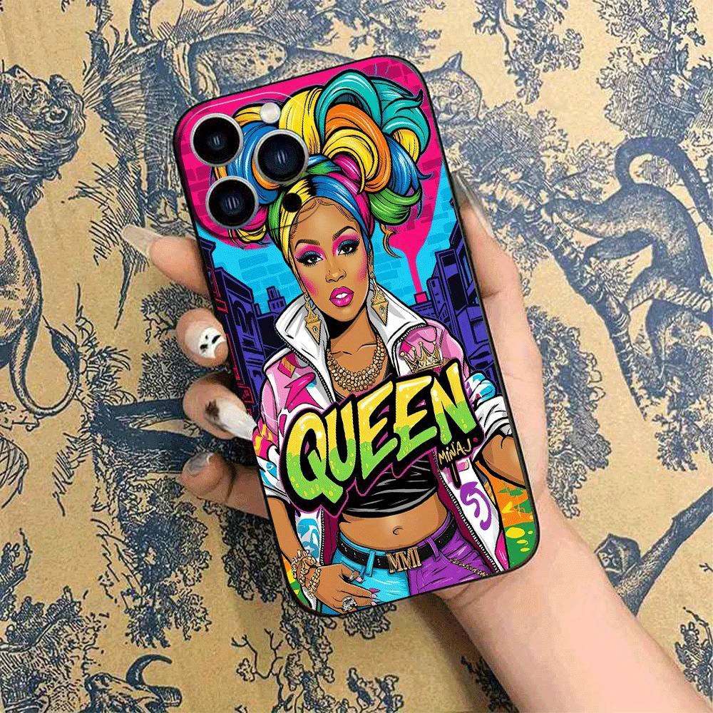 1Pc Black For iPhone 16 Plus TPU Phone Case