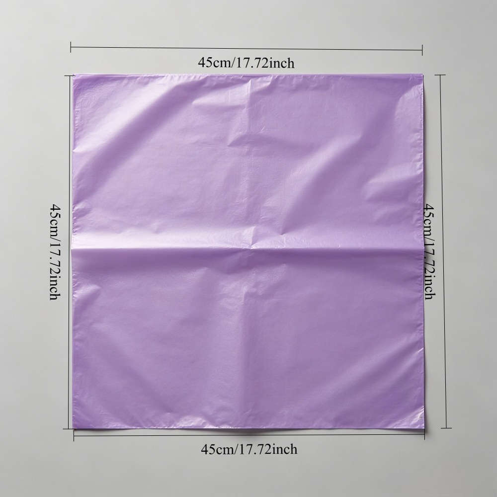 Trash Bag5 Rollspurple 100 Pcs