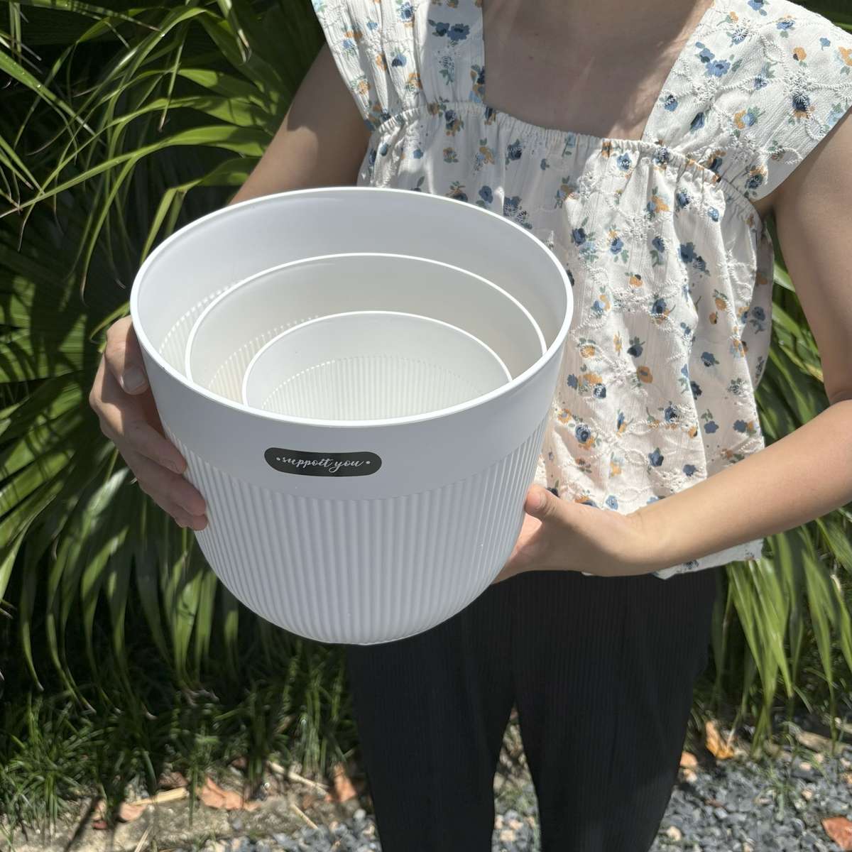 Flowerpot Size 16.0 Cm Quantity3Pack