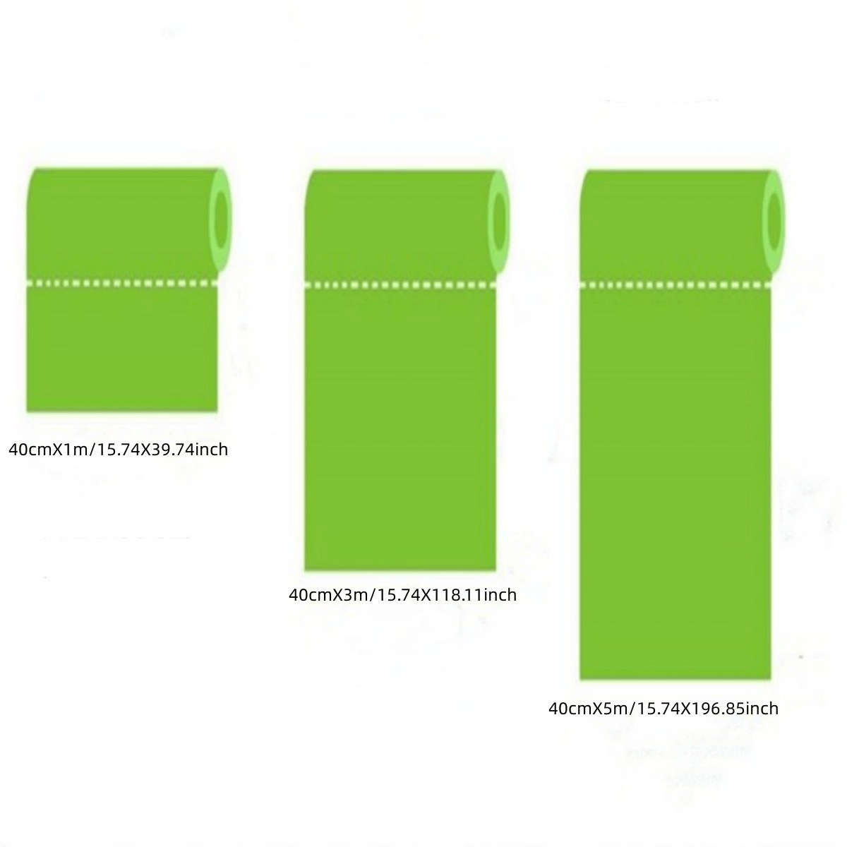 Self Adhesive Floor Stickers Parquet Light Gray 40*700
